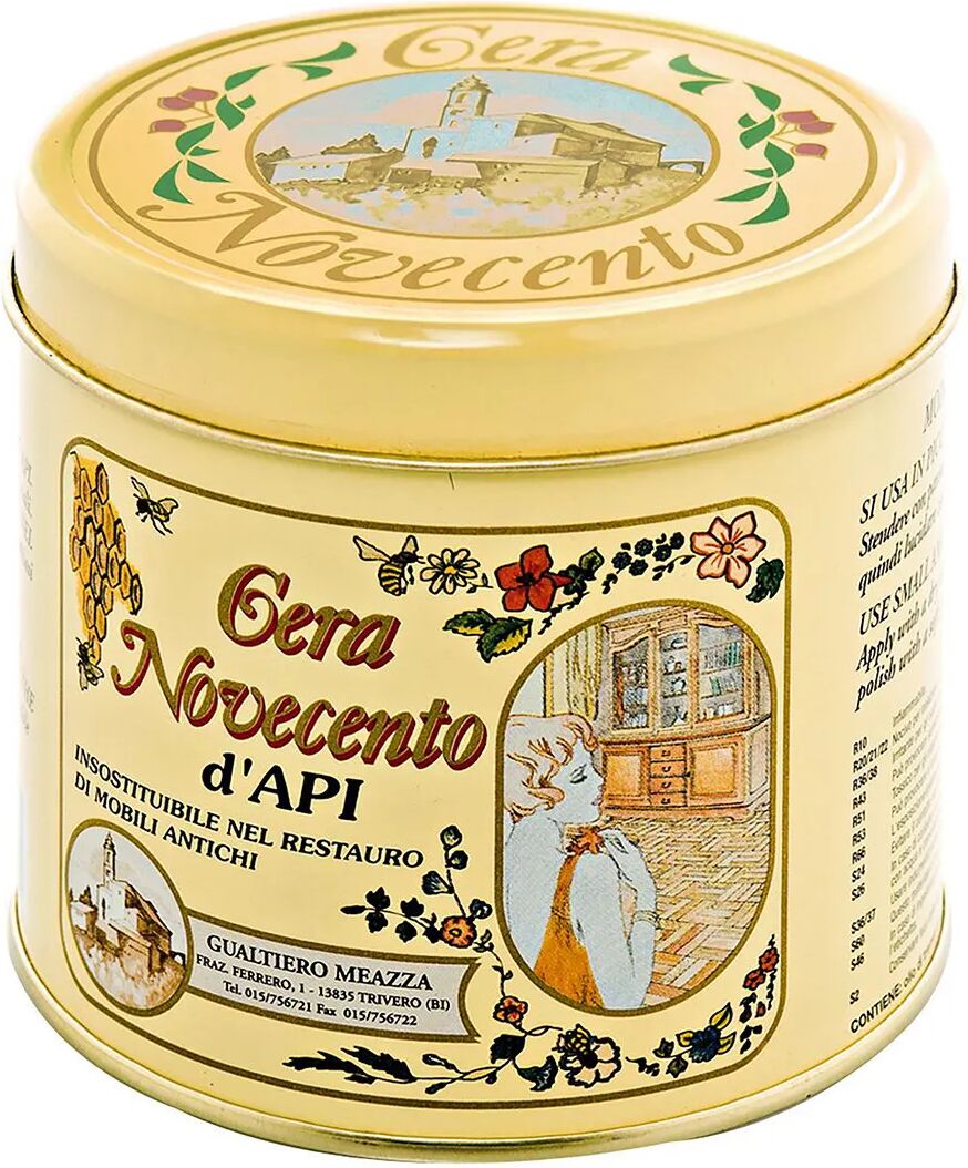 CERA_NOVECENTO Cera D'Api Novecento 500 Ml Noce Medio In Pasta 8-10 M² Con 1 L