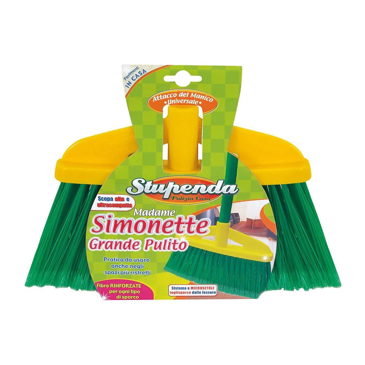 Scopa Madame Simonette Stupenda Senza Manico