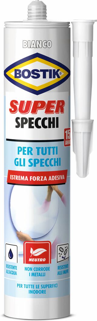 Sigillante Neutro Bostik Per Specchi 425 G Bianco