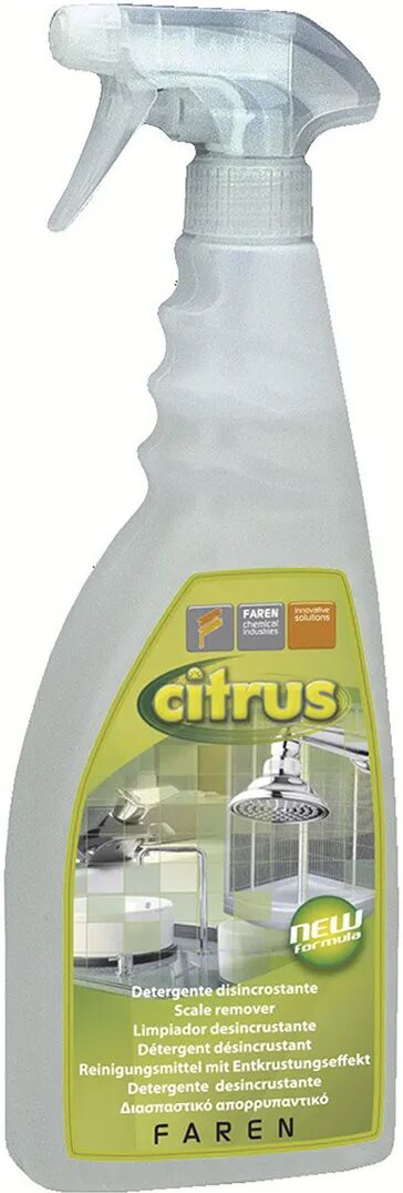 Pulitore Spray Faren Citrus Anticalcare Detergente 750 Ml