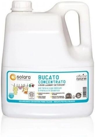 officina naturae Detersivo liquido Bucato Liquido Concentrato a Mano e in Lavatrice 4 LT