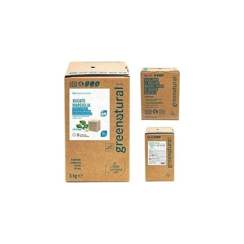 greenatural Bucato Detergente Liquido Ecobio per Bucato