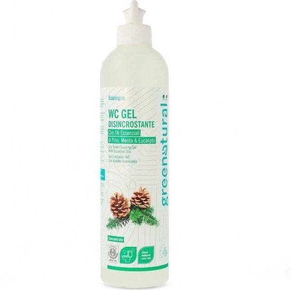 greenatural Bagno e WC WC Gel Anticalcare con Menta ed Eucalipto