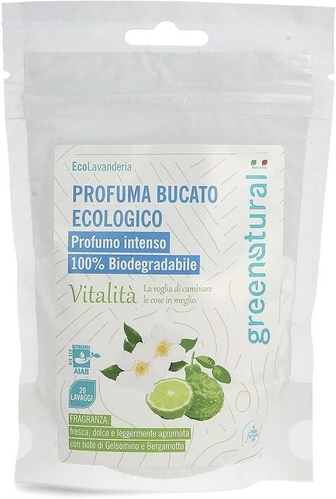 greenatural Profumatori Profuma Bucato Gelsomino e Bergamotto Vitalità