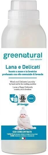 greenatural Detersivo liquido Detersivo Bucato per Lana e Delicati