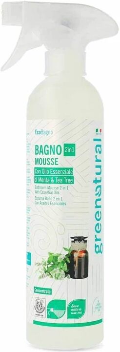 greenatural Bagno e WC Mousse Bagno 2 in 1