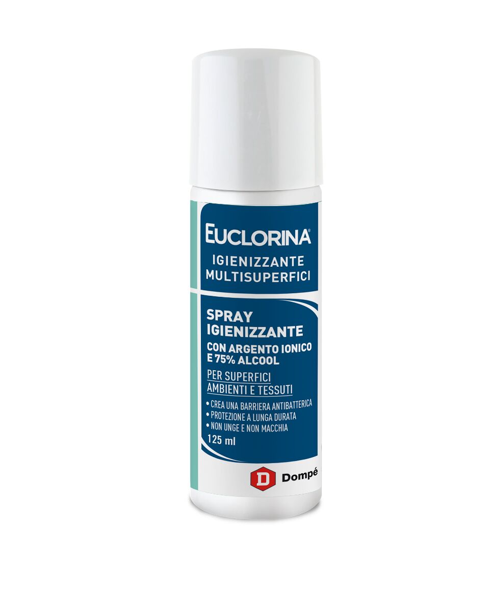 Euclorina Igienizzante Mani Spray Multiuso 125 ml