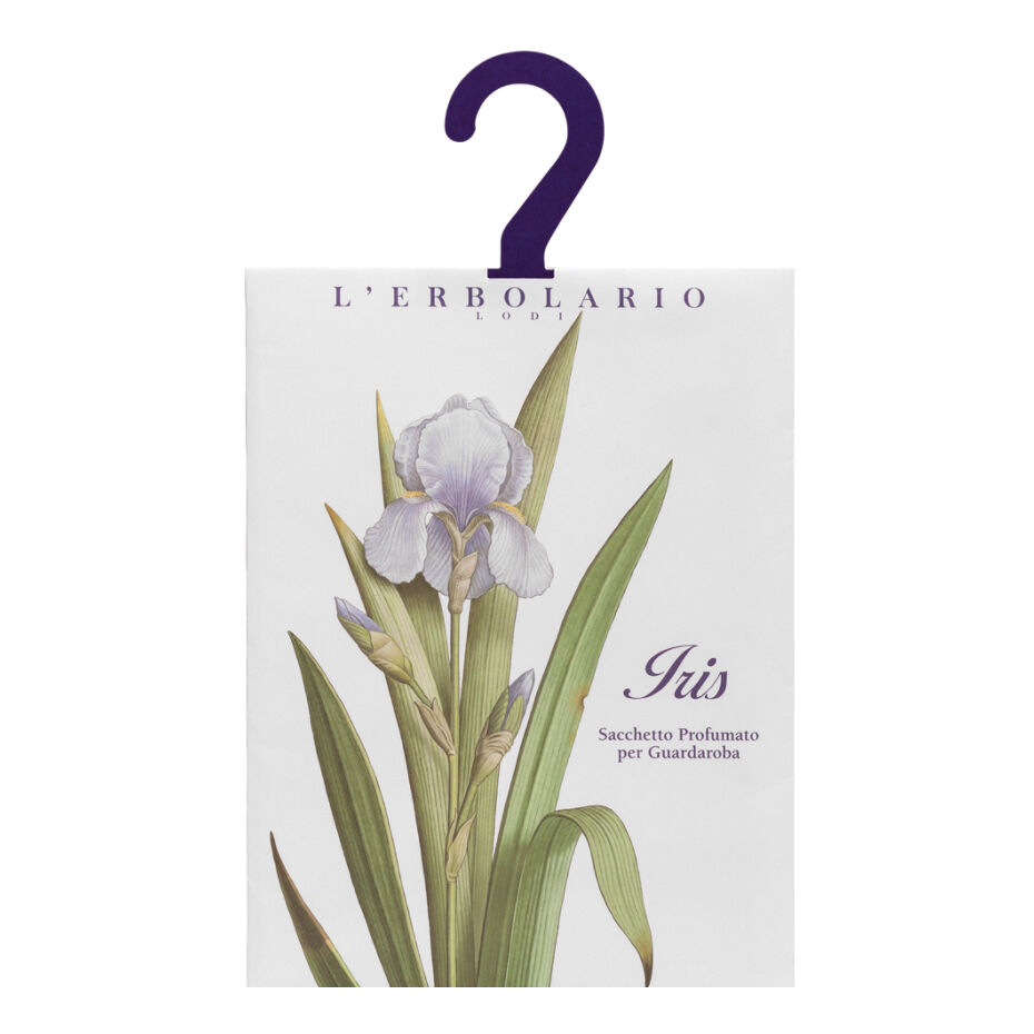 l'erbolario Iris sacchetto profumato guardaroba