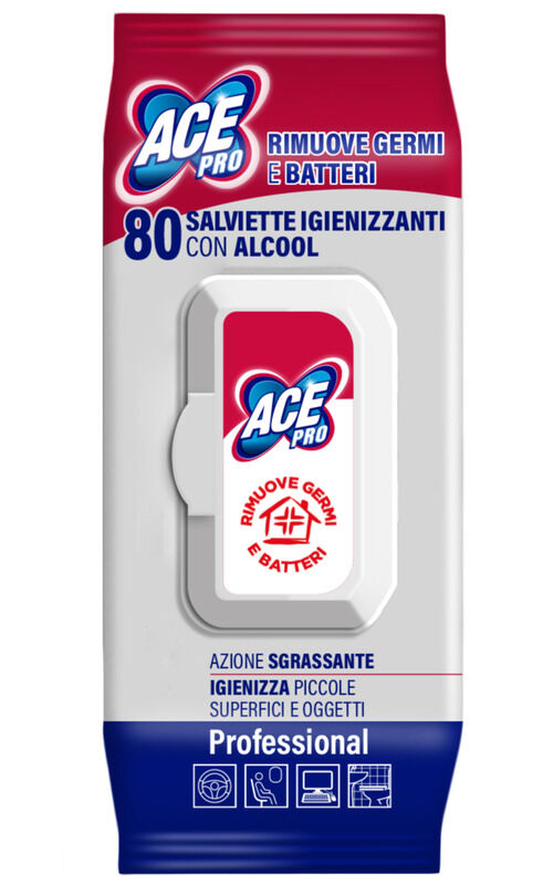 fater Ace pro salviette piccole superfici 80 pezzi