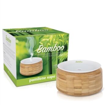 Montefarmaco Pumilene Vapo Bamboo Diffusore Ad Ultrasuoni + omaggio 40 ml