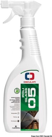 Osculati Poliglass detergente per superici in vetro Poliglass detergente per vetri 750 ml