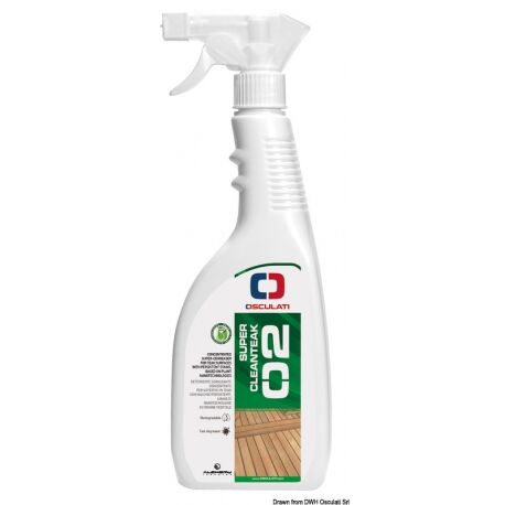 Osculati SuperCleateak detergente sgrassante concentrato per macchie persistenti SuperCleanteak per macchie persistenti 750 ml