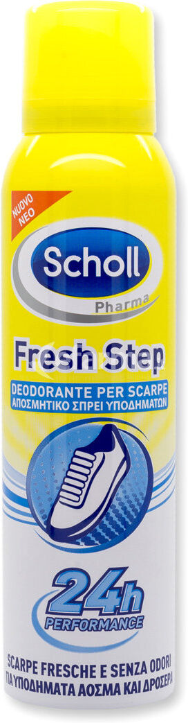 SCHOLL Fresh Step Deodorante Per Scarpe 150 Ml