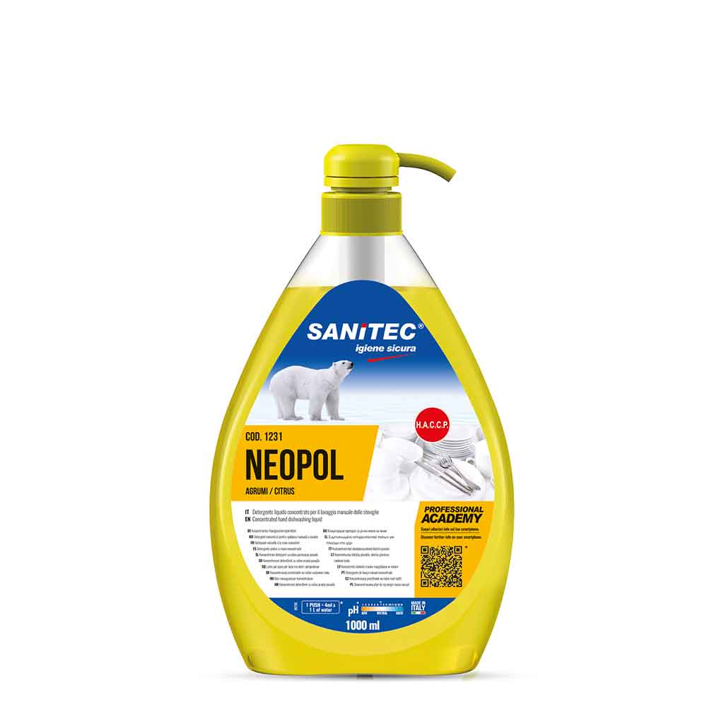 Neopol Agrumi Sapone Per Piatti Sanitec 1 L