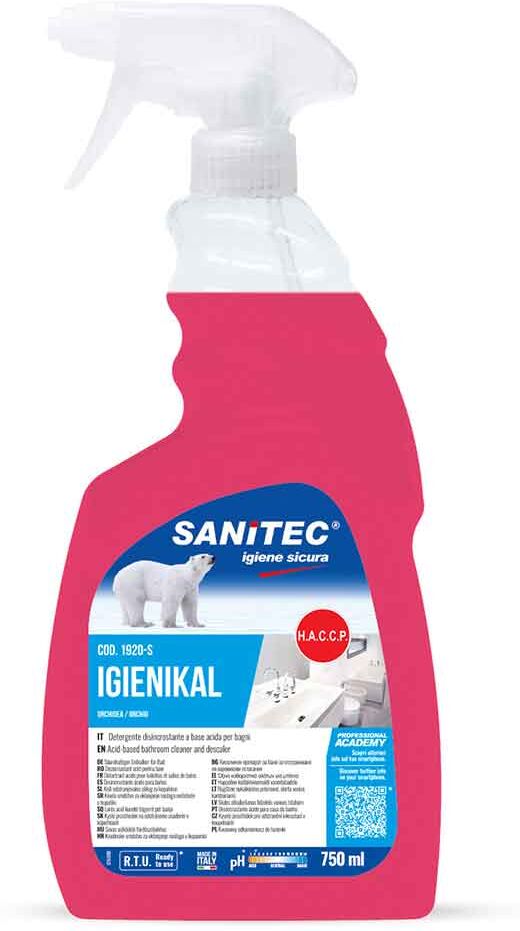 Igienikal Spray Disincrostante Per Bagni Profumato Orchidea Sanitec 750 Ml