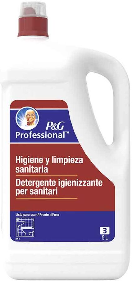 Mastro Lindo Detergente Igienizzante Professionale Per Sanitari 5 L