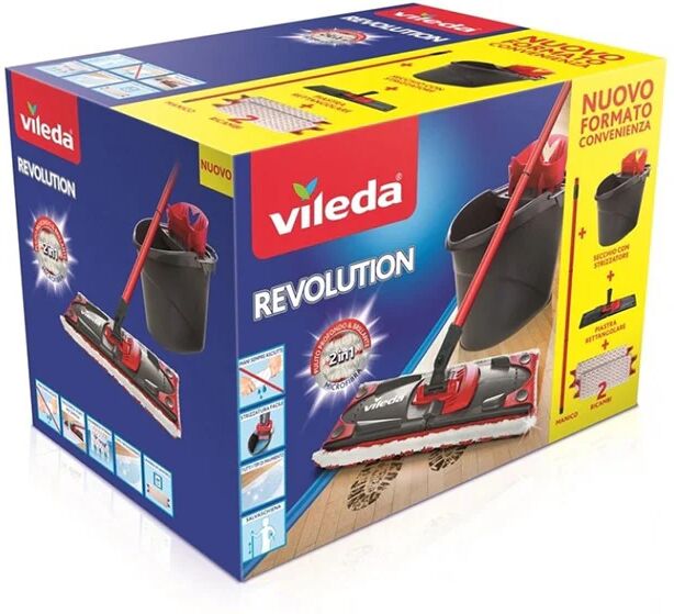 Vileda Box Revolution sistema lavapavimenti