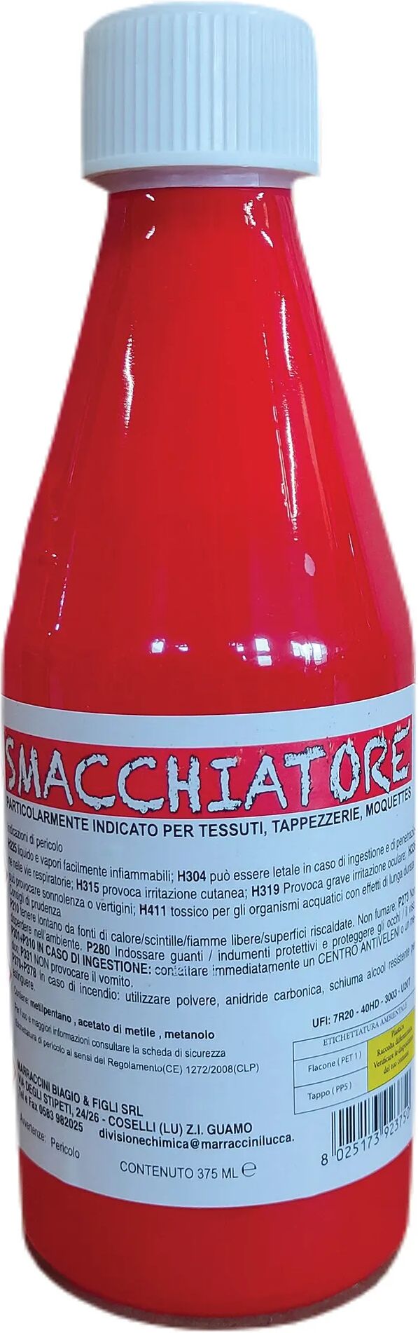 Tecnomat SMACCHIATORE 375 ml PARTICOLARMENTE INDICATO PER TESSUTI  E TAPPEZZERIE