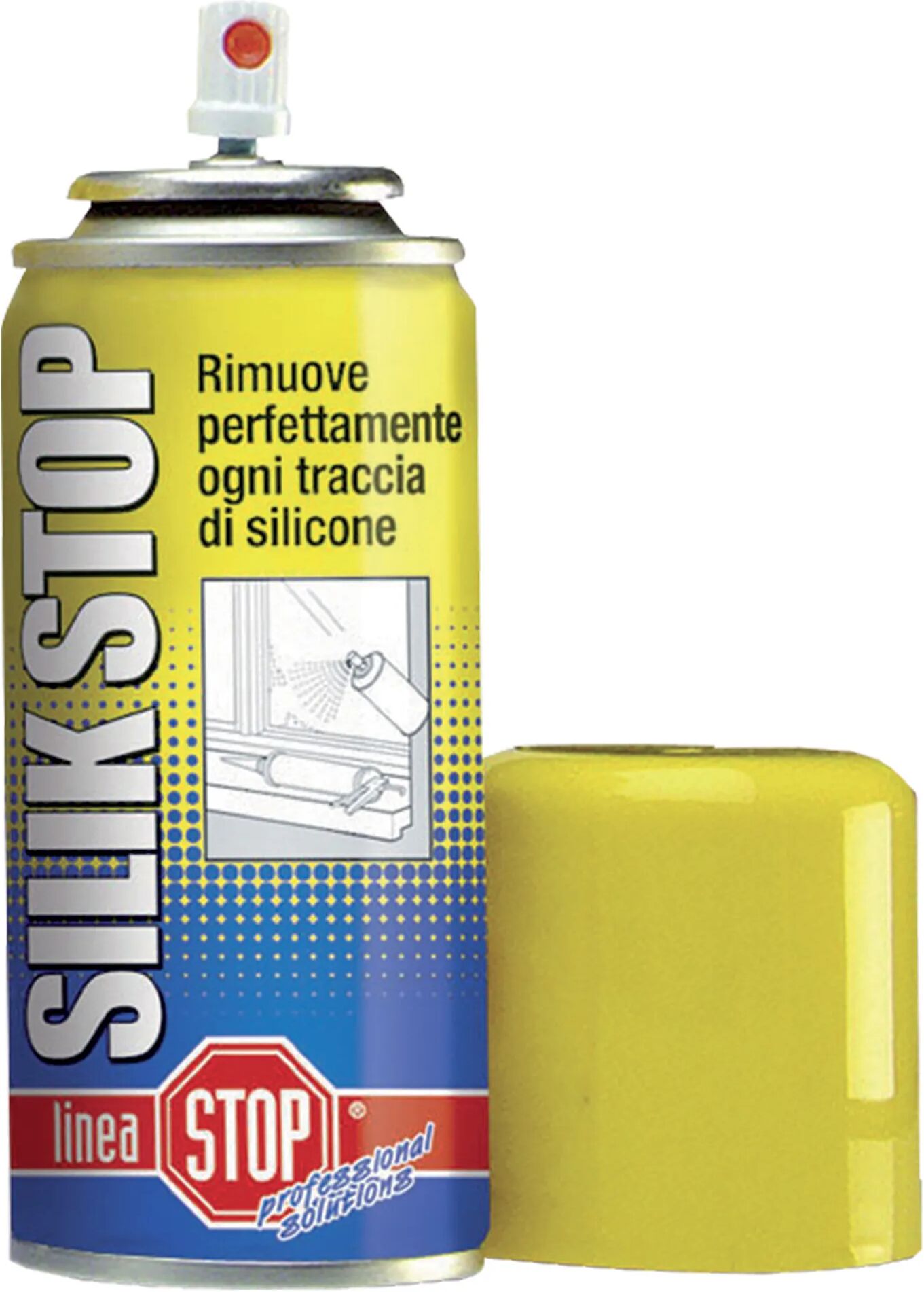 Dixi RIMUOVI SILICONE SILIK STOP  100 ml PROFESSIONALE RIMUOVE OGNI TRACCIA DI SILICONE