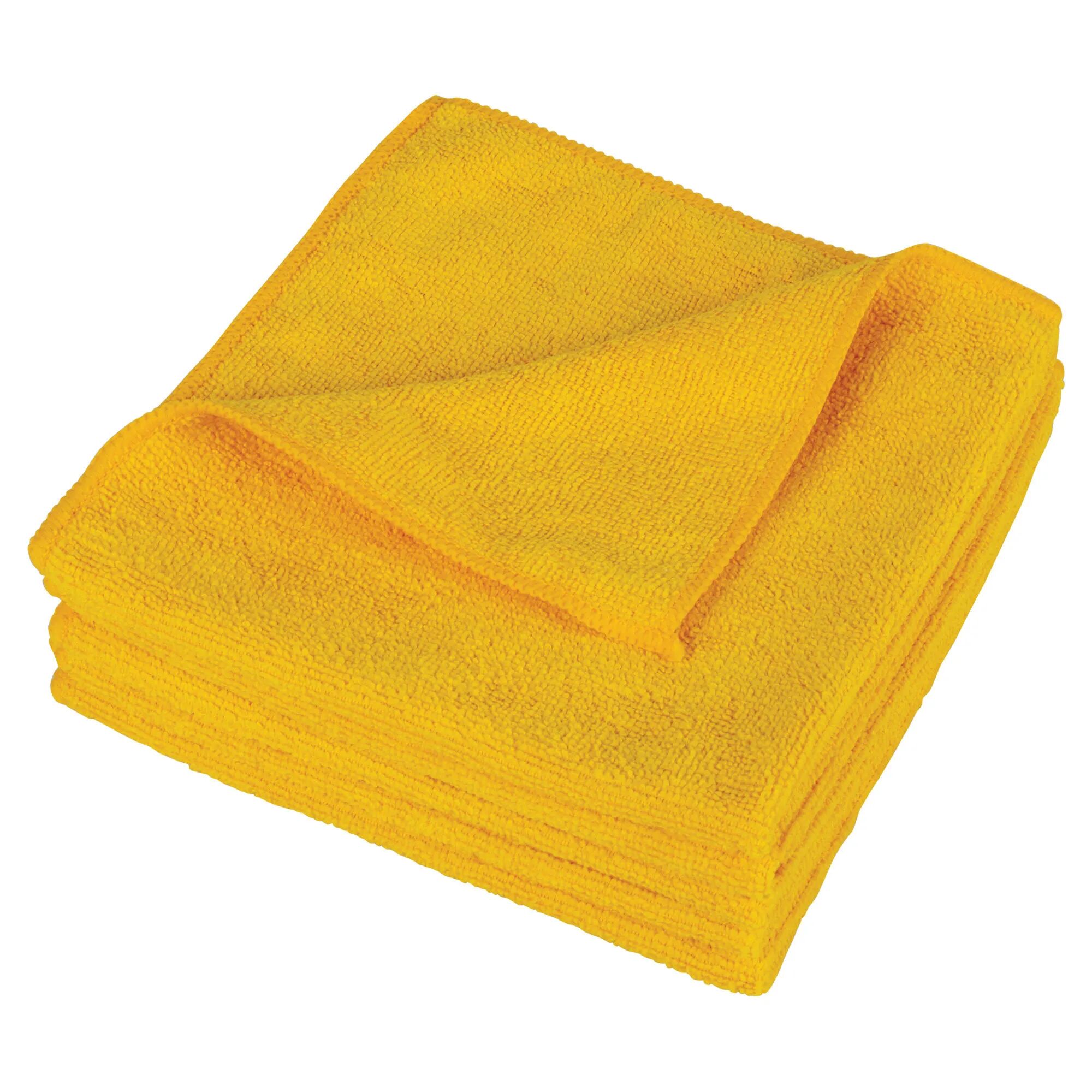 Tecnomat PANNO MIKROFIBRA MULTIUSO 40x40 cm GIALLO PROFESSIONAL 5 PEZZI