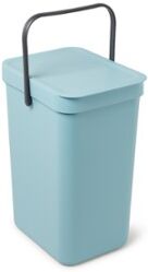 Brabantia Sort & Go prullenbak 12 liter - Blauw