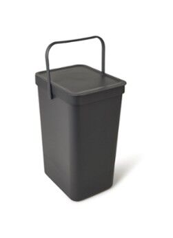 Brabantia Sort & Go prullenbak 16 liter - Antraciet