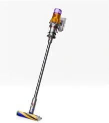 Dyson V12 Slim Absolute snoerloze steelstofzuiger 123,4 cm - nikkel / geel - Geel