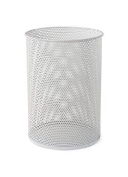 Hay Perforated Bin L prullenbak - Lichtgrijs