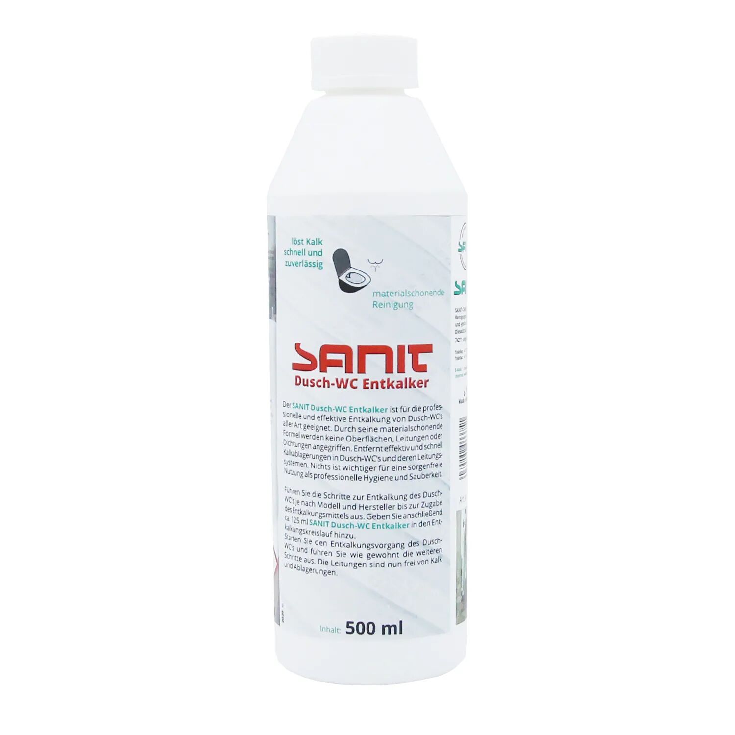 Sanit Dusch-WC Entkalker 500 ml Flasche Entkalker 500 ml  3375
