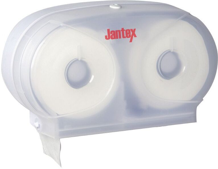 Jantex Toiletroldispenser Jantex, 20,7(b)x33,4(h)x12,7(d)cm, toiletpapier zie: GL063