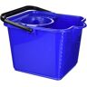 Addis 12 liter Mop Pail en Wringer, blauw