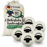 Lacari Home & Living LACARI Droogballen   [6x] XXL Droogballen voor Droogtrommel   100% Hypoallergeen Schapenwol   Sneller Drogen   Droogballen voor Zacht Wasgoed