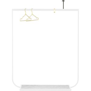 Asplund Tati Coat Rack Large Carrara Marmor White