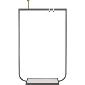 Asplund Tati Coat Rack Small Carrara Marmor Storm Grey