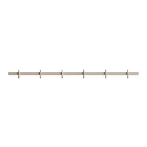 Relief - Hook Rail, Medium W82 X D4,7 X H5,2 Cm 1-Pack 82x5.2x4.7 Beige - Kroker - Taf Studio - Beige