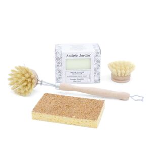 Andrée Jardin Natural Dishwashing Set Sage/basil