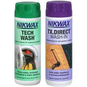Nikwax Duo Pack-Tech Wash/TX.Direct Classicdesertwhite OneSize