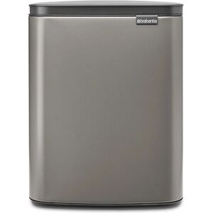 Brabantia Bo søppelbøtte 12 L Platinum