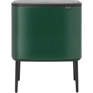 Brabantia Bo touch bin 11+23 liter Pine green