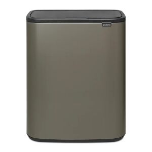 Brabantia Bo touch bin 2 x 30 L Platinum