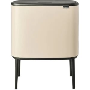 Brabantia Bo touch bin 3x11 liter Soft beige