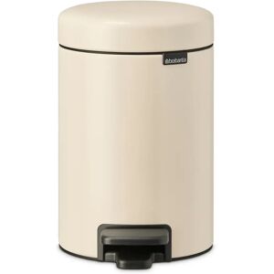 Brabantia New Icon pedalbøtte 3 liter Soft beige