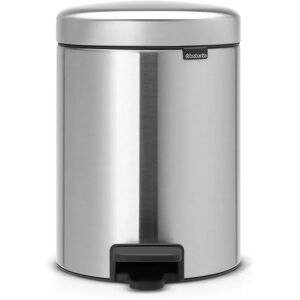 Brabantia New Icon pedalbøtte 5 liter matt steel