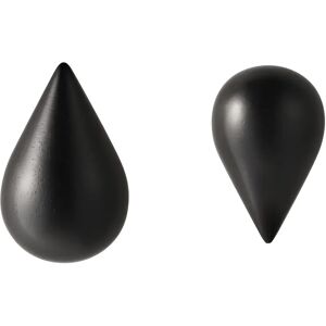 Normann Copenhagen Dropit knagger 2-pack svart stor