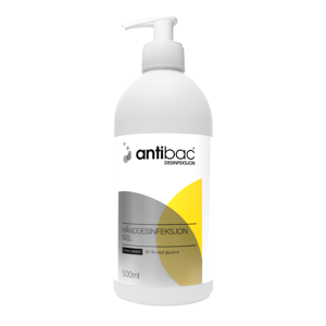 Antibac 85% - 500ml Gel M/trykkpumpe