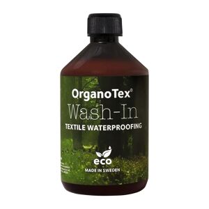 Organotex Wash-In textile waterproofing 500 ml, vaskemiddel STD