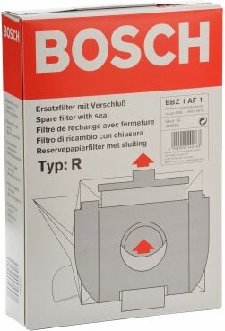 BSH Støvsugerposer TYP R BBZ1AF1 syntetfiber 5st+ Mikrofilter 460652