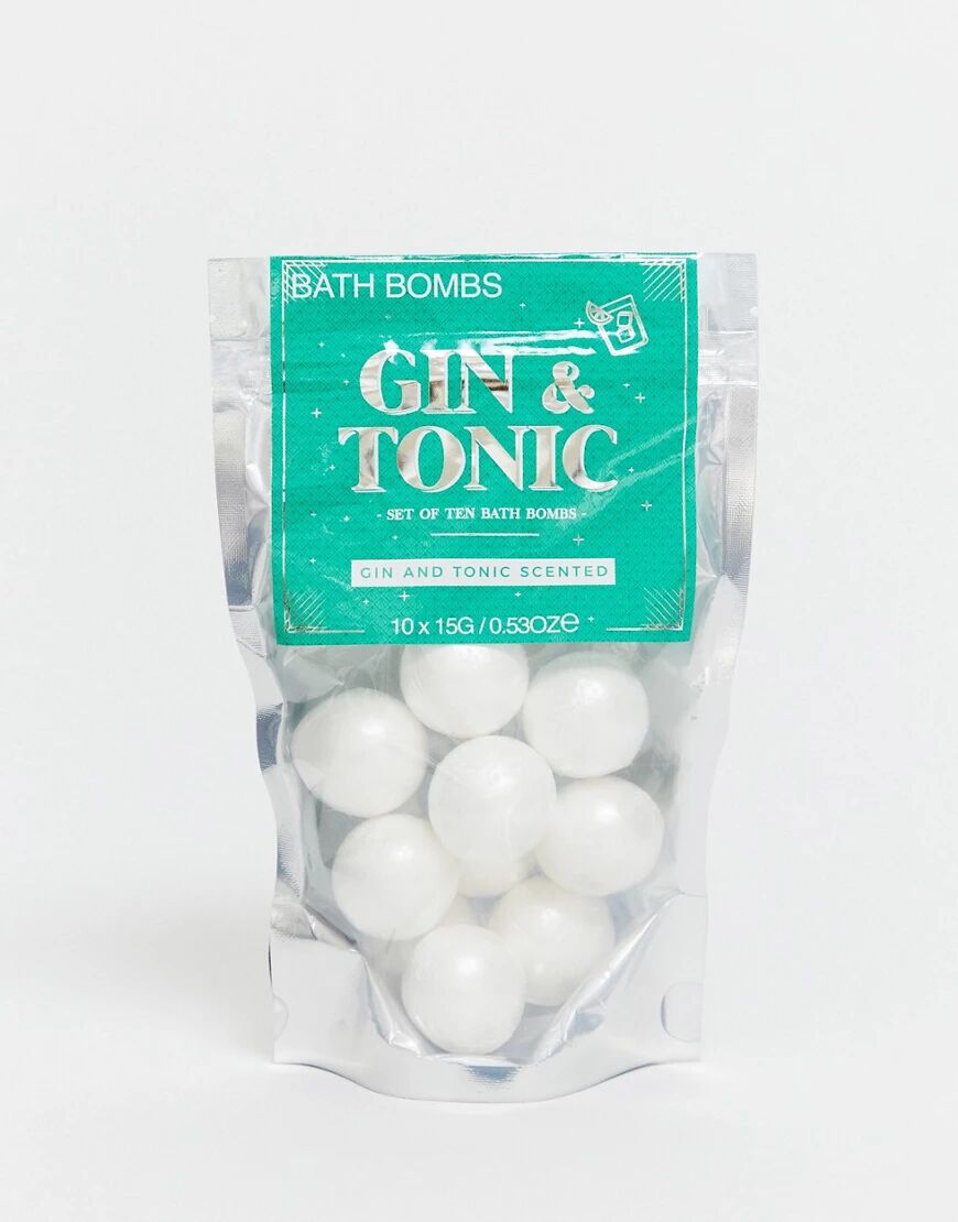 Gift Republic gin and tonic bath bombs-No colour  No colour