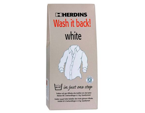 Wash It Back White, 400 G