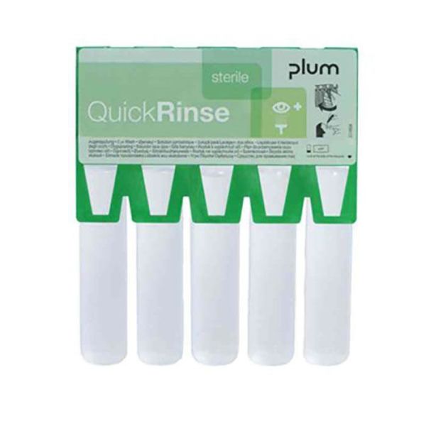 Plum QuickRinse Øyeskyllampuller 20 ml, 5 stk
